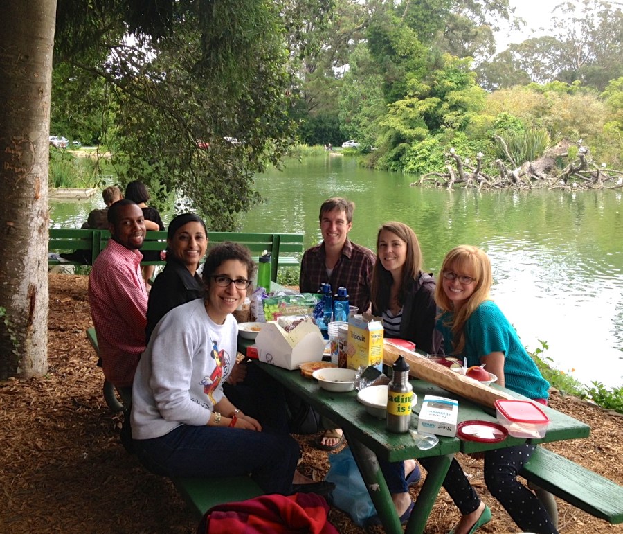 August 2013 Urban Fellows Alumni picnic in San Francisco